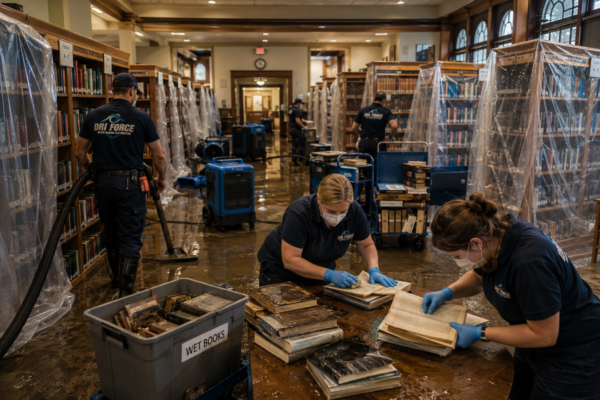Library Damage Restoration