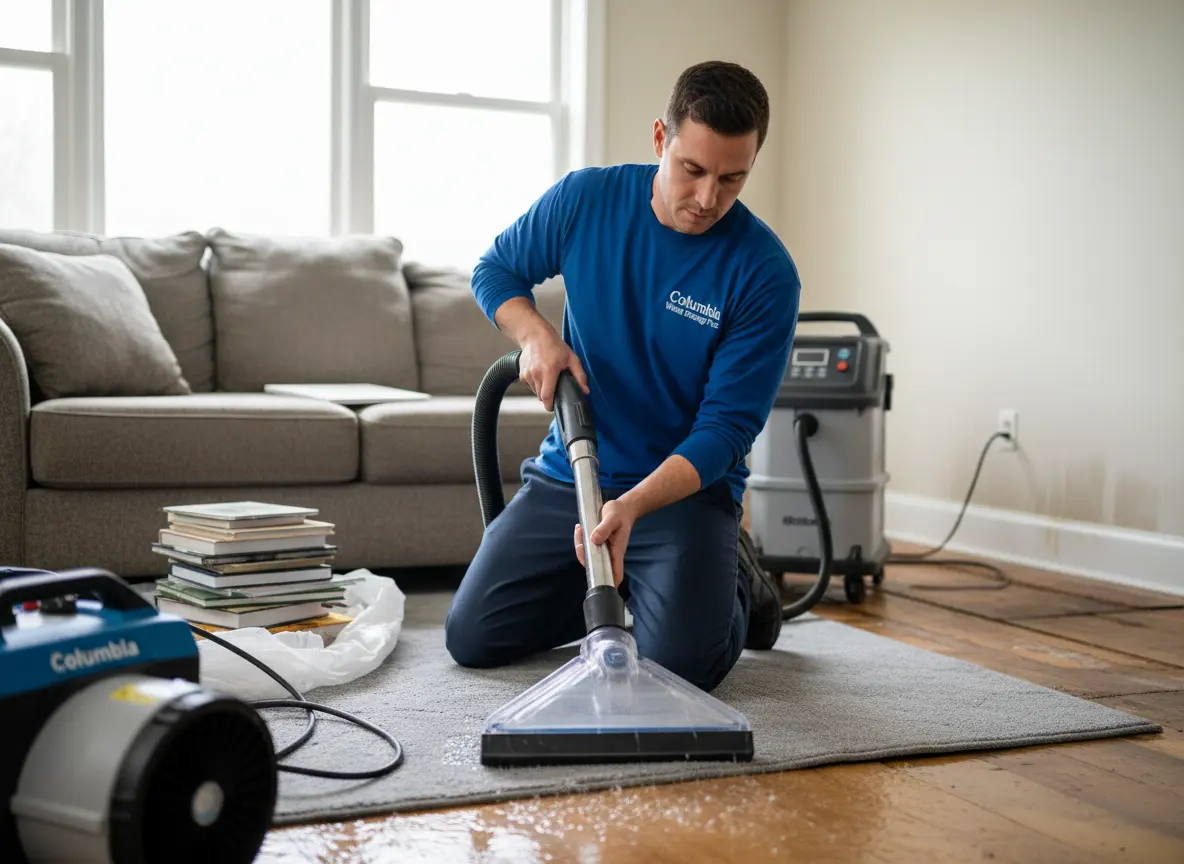 Burst Pipe Damage Cleanup in Columbia, SC